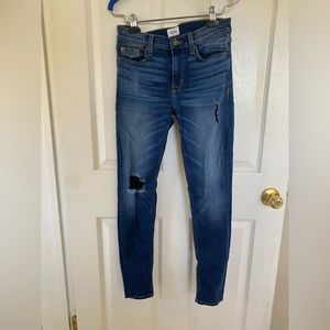 Hudson Nico Midrise Super skinny stretch jeans (size 27)